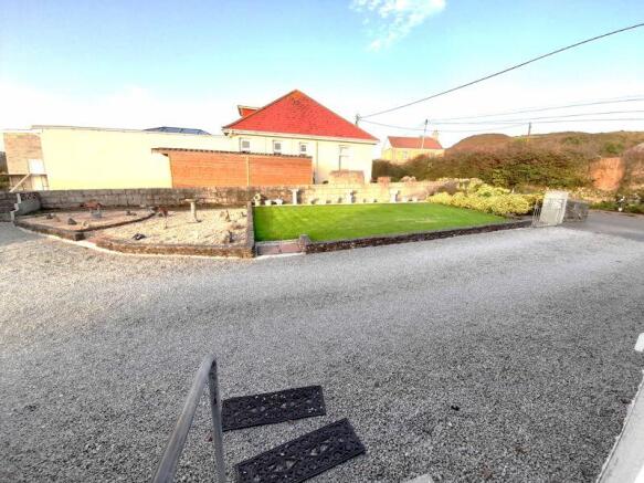 Drive and Side Lawn