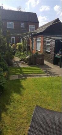 Rear garden