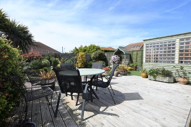Rear garden