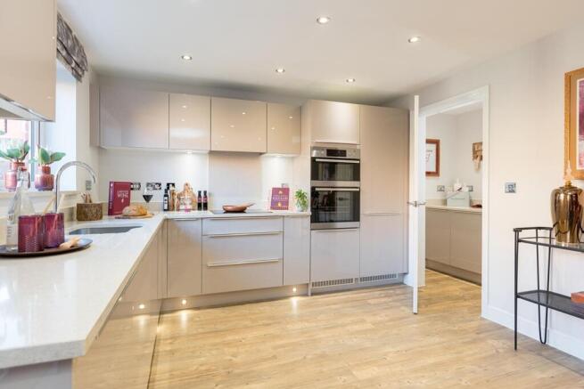 With more than enough storage and benefits from a separate utility room