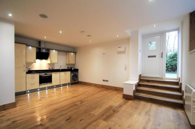 Open Plan Kitchen and Living Area