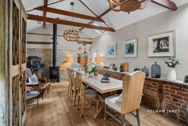 Dining Room, West Farm, 15 Main Street, Seaton