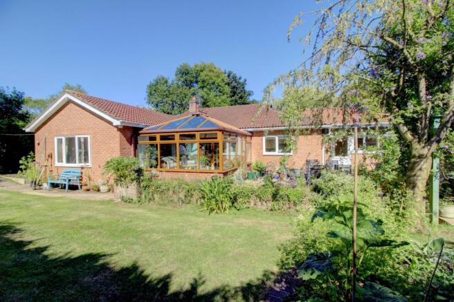 Rear view of property