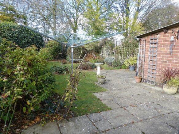 Patio and garden