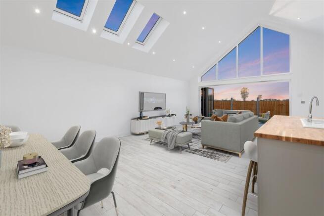 Open Plan Living/Kitchen/Diner (Visualisation)