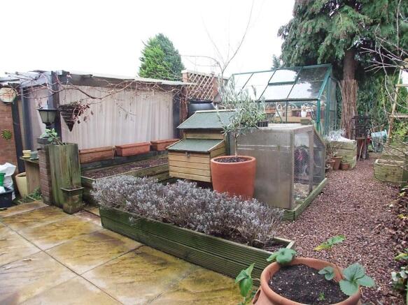 Rear garden
