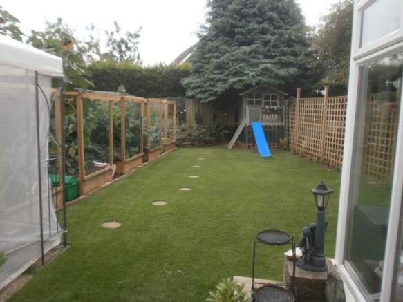Rear garden