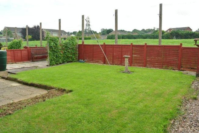 Rear garden