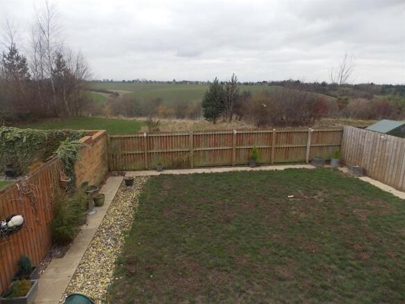 Rear Gardens and  open view