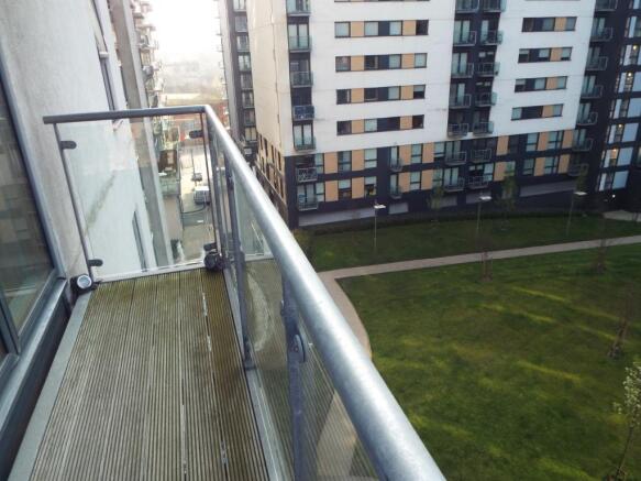 Balcony side view