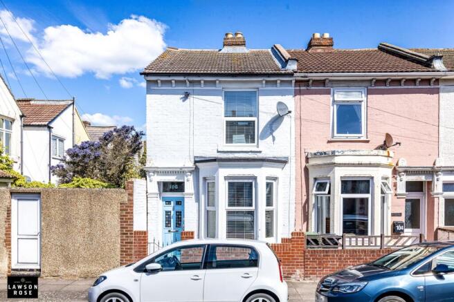 2-bed terraced on Westfield Road, Southsea, PO4, £260,000