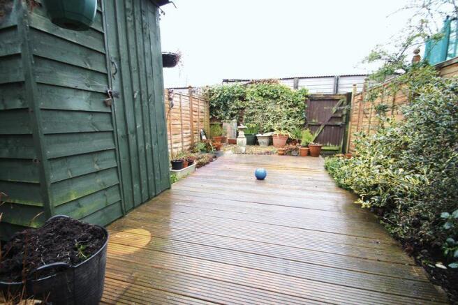 Rear garden