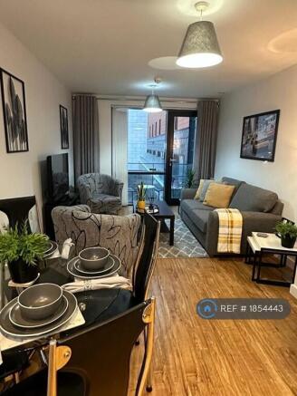 Living Room With Balcony View