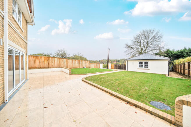 Rear Garden and Garage/Studio