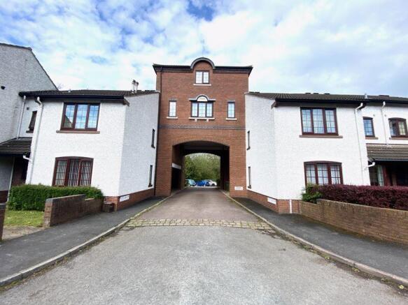 Archway to Private Parking 
