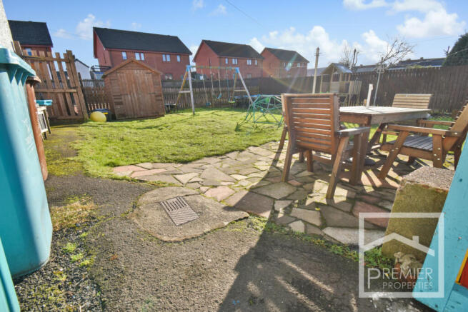 Rear garden