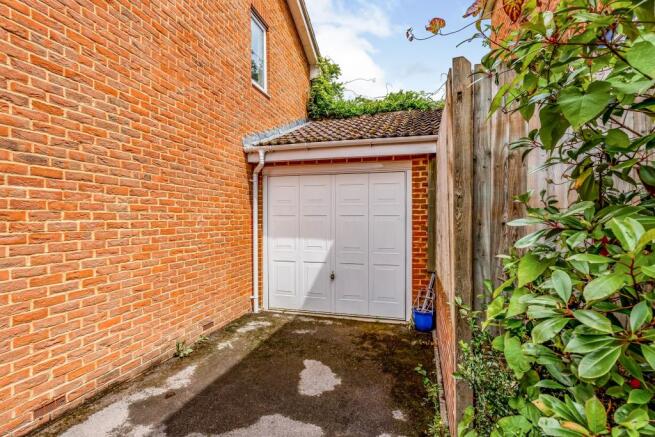Garage and driveway