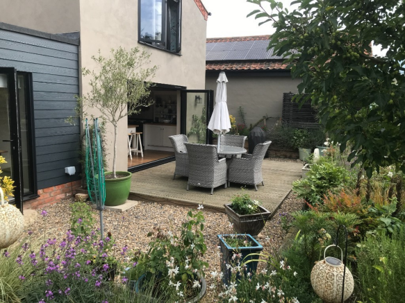 Rear seating Area 