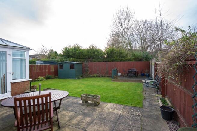 Enclosed rear garden