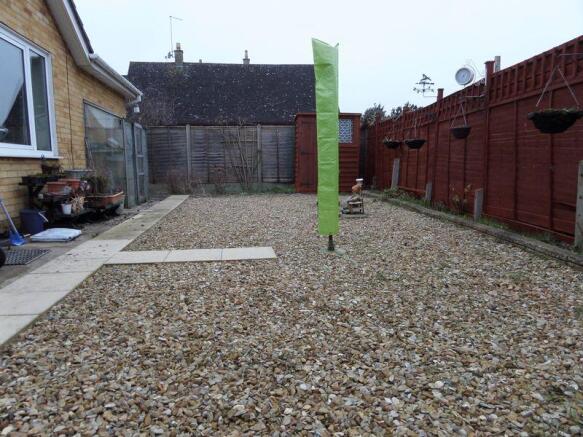 Rear garden