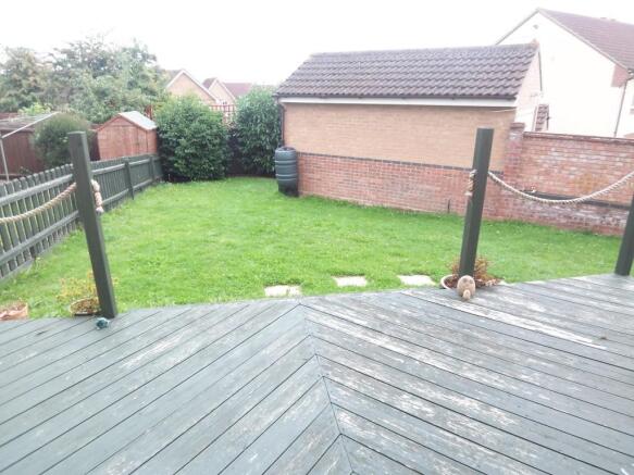 Rear garden