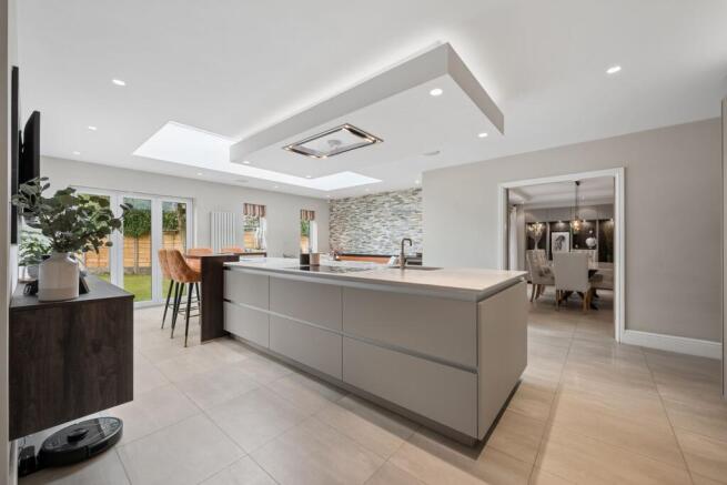 Open Plan Kitchen Breakfast Room