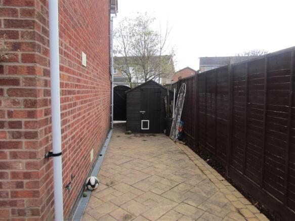 Rear garden