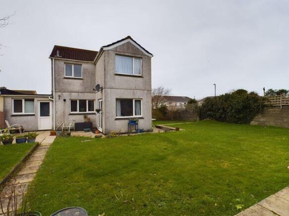 rear elevation and garden