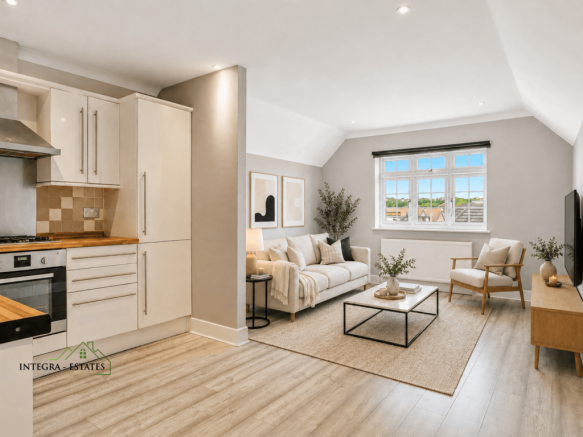 Kitchen and Lounge Beckenham BR3 Staged