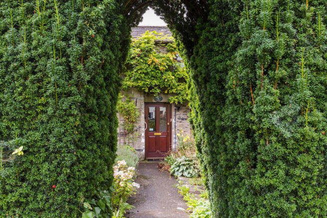 Yew archway