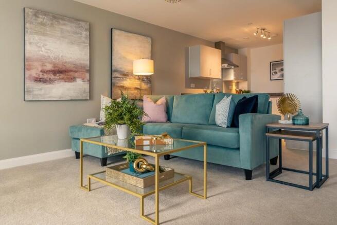 Show home living room