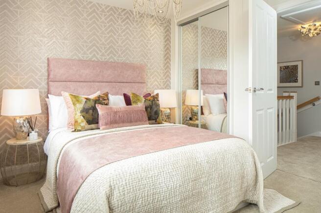 Double bedroom of the Archford semi-detached 3 bedroom home