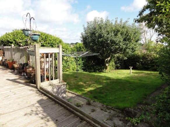 Rear Garden and Deck