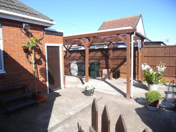 Rear Patio