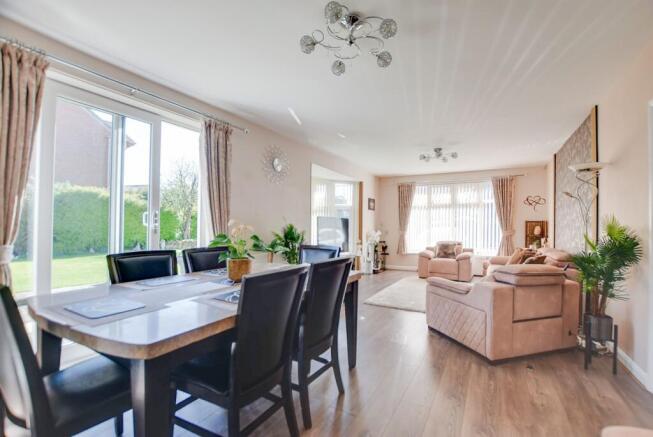 Through Lounge Dining Room