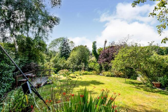 Rear garden