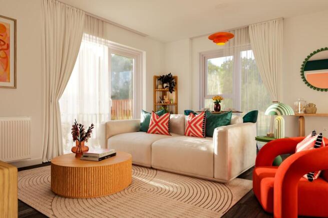 Living room CGI