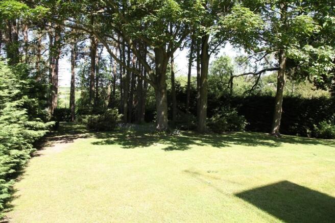 Garden to side