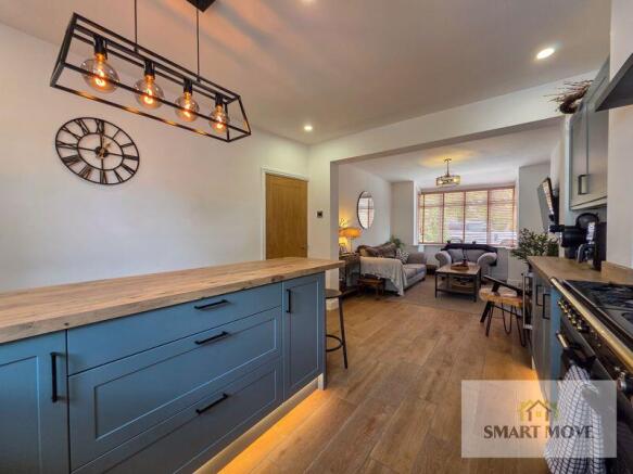 Kitchen into Lounge