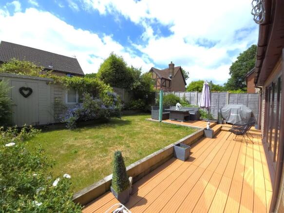 Rear garden