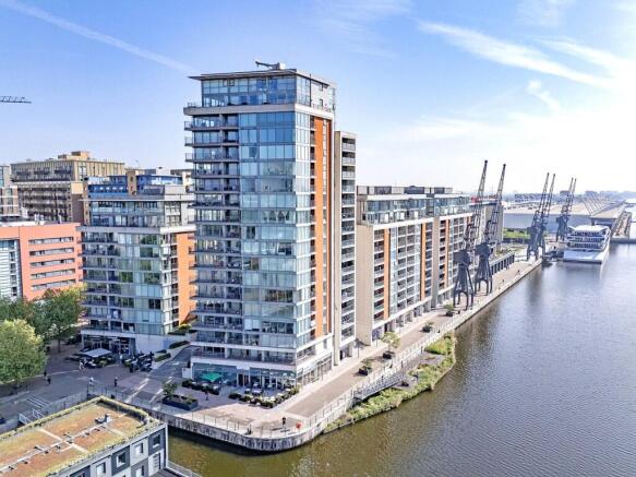 2-bed flat on Coral Apartments, 17 Western Gateway, London, E16, £550,000
