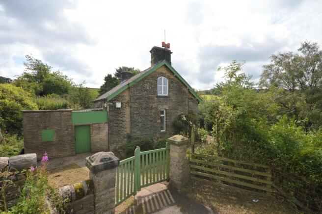 Rear of property