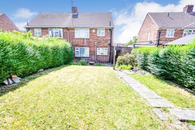 Rear of Property