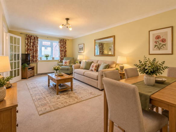 CGI - Living/ Dining Space