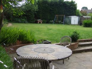 Rear garden