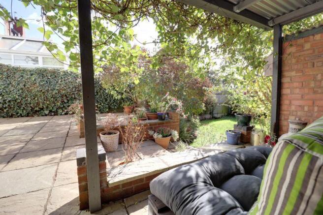 Covered Seating Area