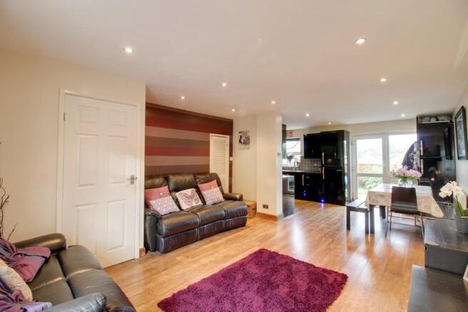 Open-plan living ...