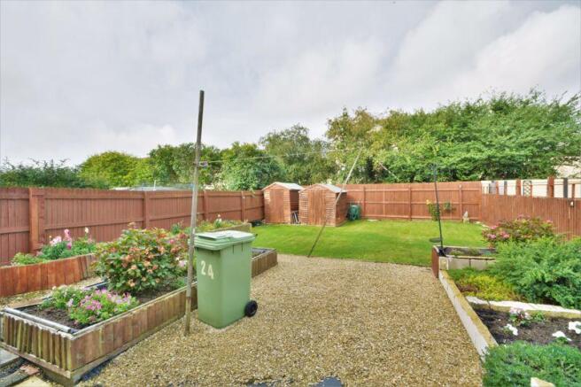 Rear garden