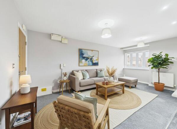 Open-Plan Living Kitchen (Virtually Furnished)