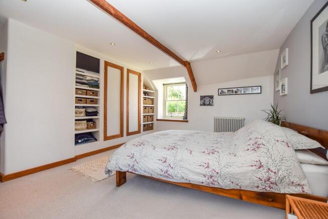 Master bedroom suite